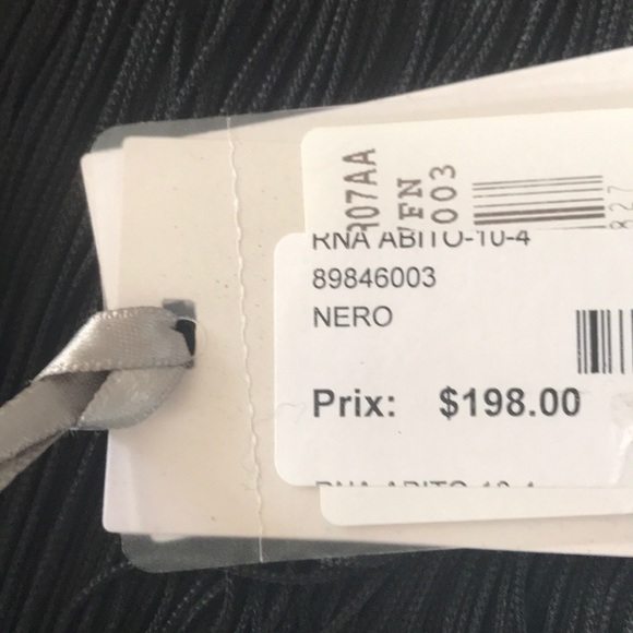 Rinascimento little black dress with drama - Picture 13 of 15